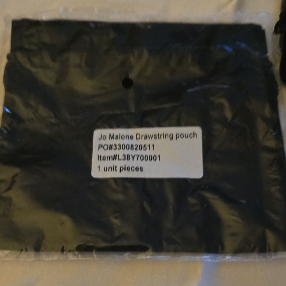 Jo Malone Elegant Black Velvet Pouch